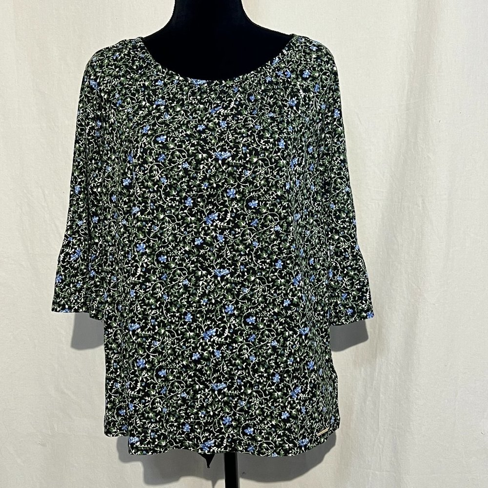 Michael Kohrs M 3/4 length bell sleeve Shirt